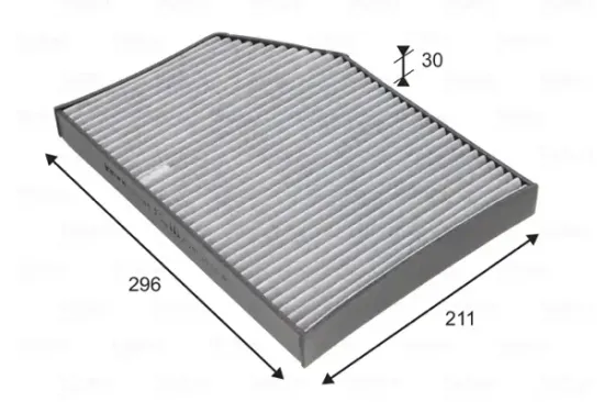 Filter, Innenraumluft VALEO 701045 Bild Filter, Innenraumluft VALEO 701045