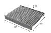 Filter, Innenraumluft VALEO 715819 Bild Filter, Innenraumluft VALEO 715819