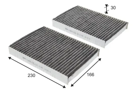 Filter, Innenraumluft VALEO 715835 Bild Filter, Innenraumluft VALEO 715835