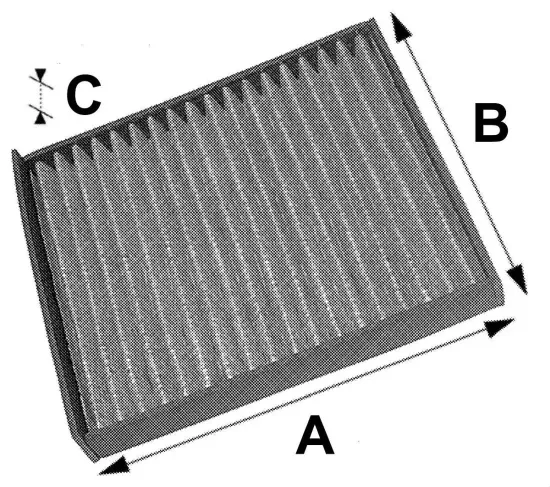 Filter, Innenraumluft VALEO 698708 Bild Filter, Innenraumluft VALEO 698708