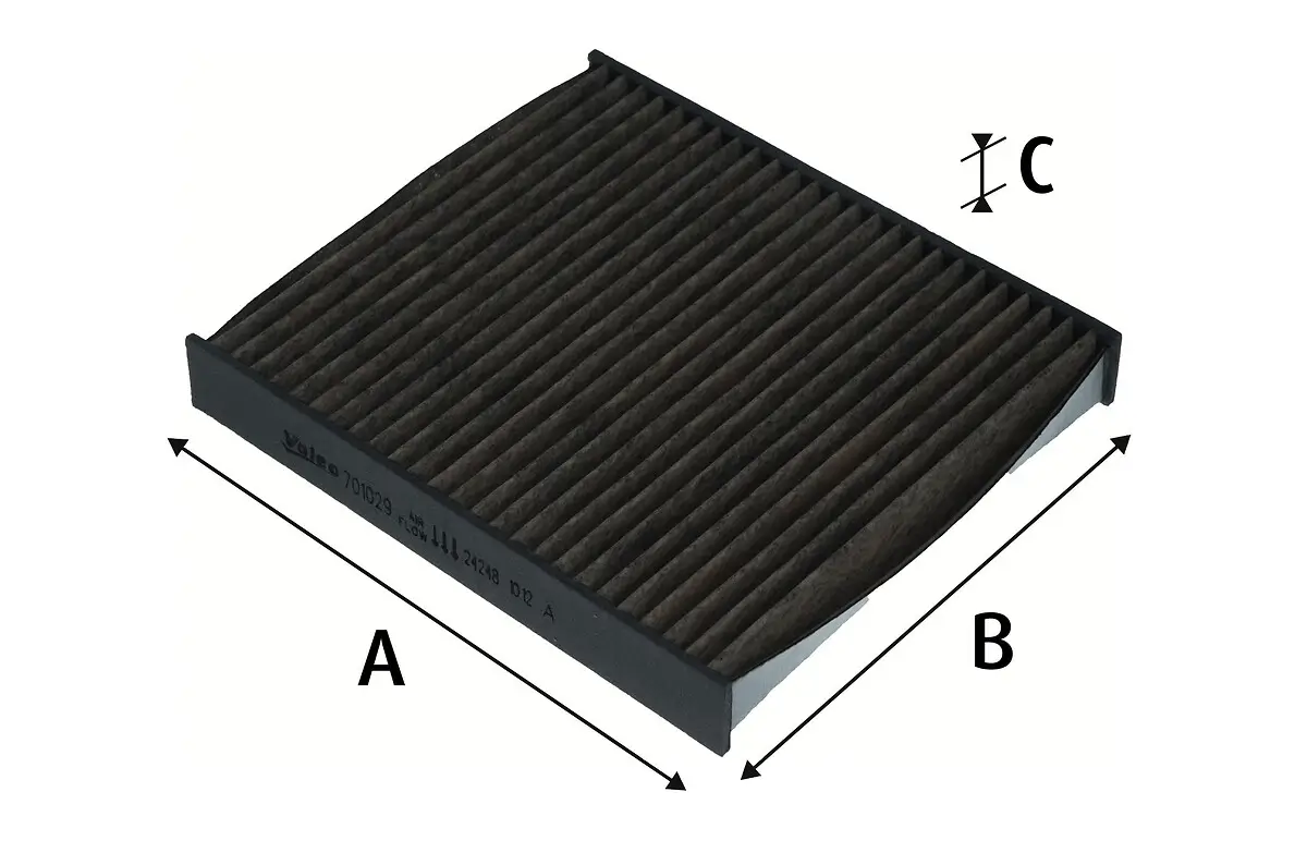 Filter, Innenraumluft VALEO 701029