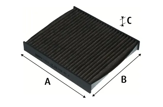 Filter, Innenraumluft VALEO 701029 Bild Filter, Innenraumluft VALEO 701029