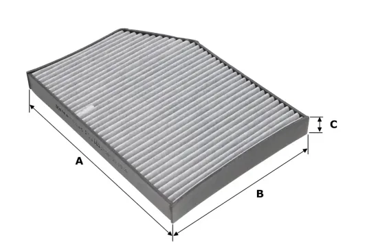 Filter, Innenraumluft VALEO 701045 Bild Filter, Innenraumluft VALEO 701045