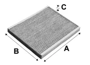 Filter, Innenraumluft VALEO 715553