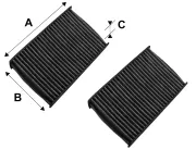 Filter, Innenraumluft VALEO 715557