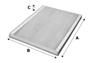 Filter, Innenraumluft VALEO 715609