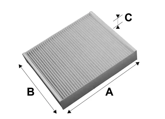 Filter, Innenraumluft VALEO 715658 Bild Filter, Innenraumluft VALEO 715658