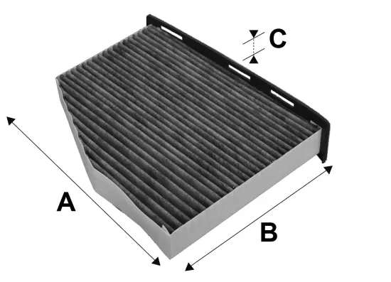 Filter, Innenraumluft VALEO 715665 Bild Filter, Innenraumluft VALEO 715665