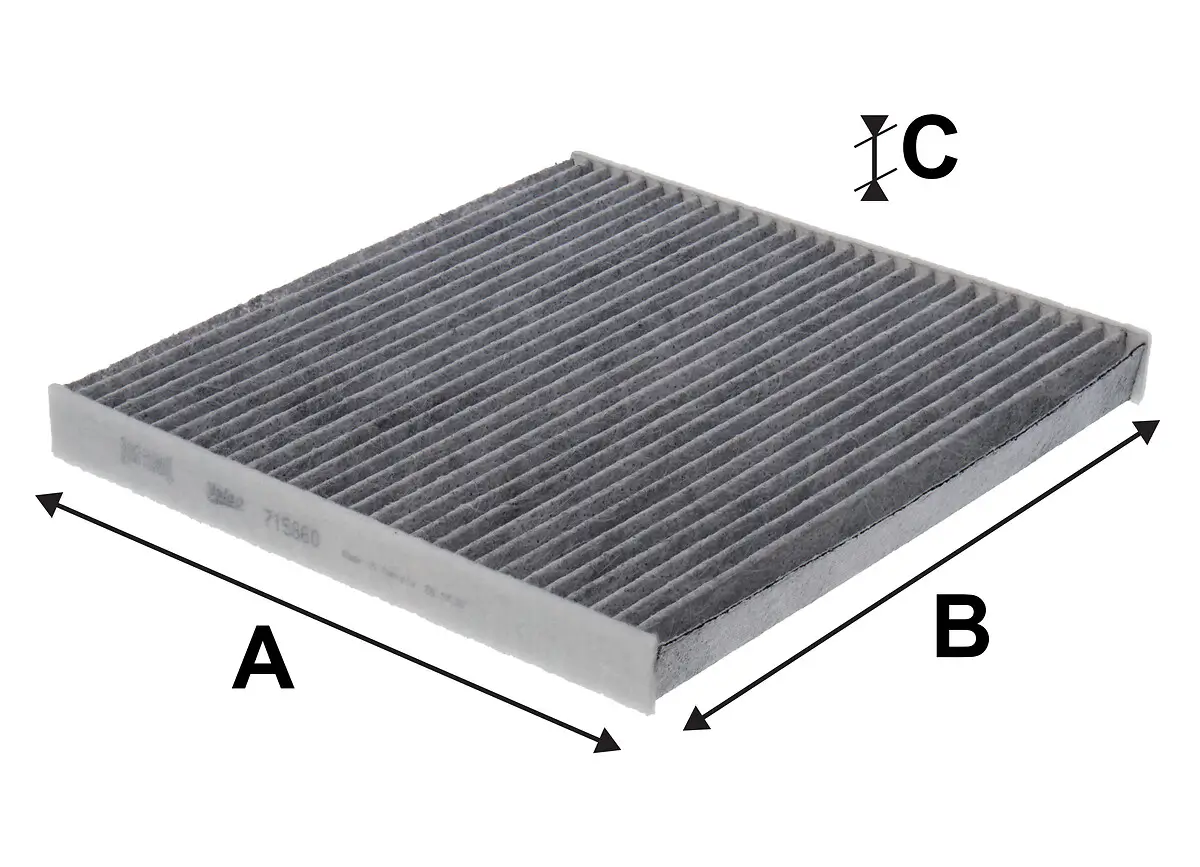 Filter, Innenraumluft VALEO 715860