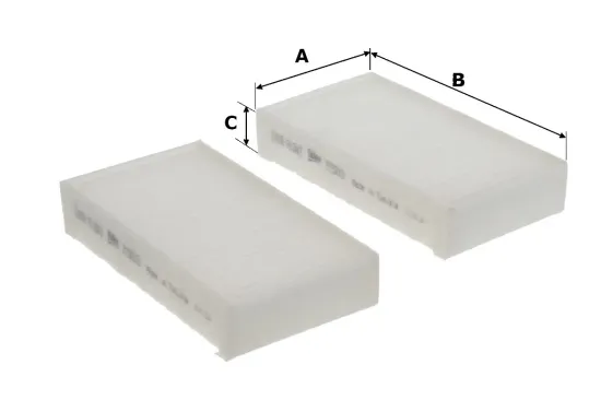 Filter, Innenraumluft VALEO 715919 Bild Filter, Innenraumluft VALEO 715919