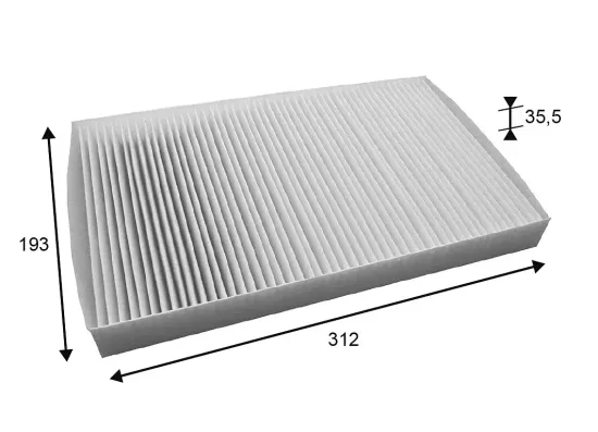 Filter, Innenraumluft VALEO 715683 Bild Filter, Innenraumluft VALEO 715683