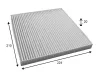 Filter, Innenraumluft VALEO 715706