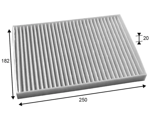 Filter, Innenraumluft VALEO 715724 Bild Filter, Innenraumluft VALEO 715724