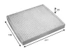 Filter, Innenraumluft VALEO 715735