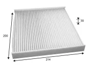 Filter, Innenraumluft VALEO 715742