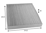 Filter, Innenraumluft VALEO 715745