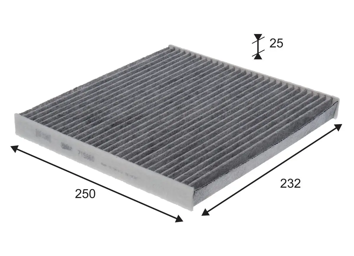 Filter, Innenraumluft VALEO 715860