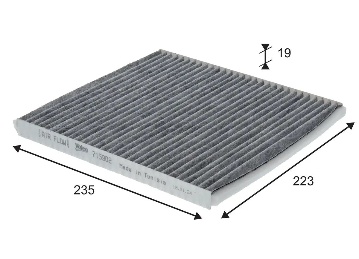 Filter, Innenraumluft VALEO 715902