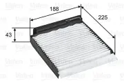 Filter, Innenraumluft VALEO 698753