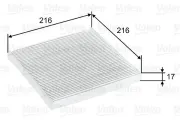 Filter, Innenraumluft VALEO 698796