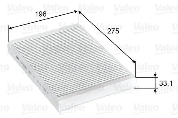 Filter, Innenraumluft VALEO 715597