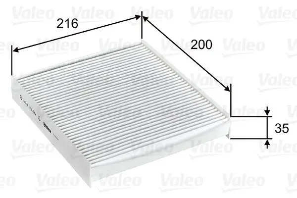 Filter, Innenraumluft VALEO 715746