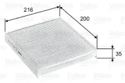 Filter, Innenraumluft VALEO 715746