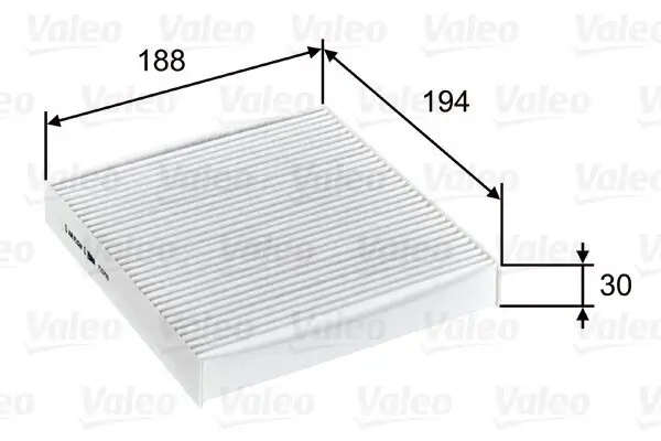 Filter, Innenraumluft VALEO 715755