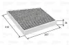 Filter, Innenraumluft VALEO 698741 Bild Filter, Innenraumluft VALEO 698741