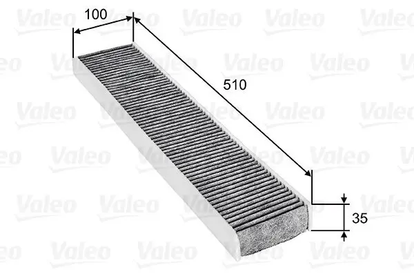 Filter, Innenraumluft VALEO 698745