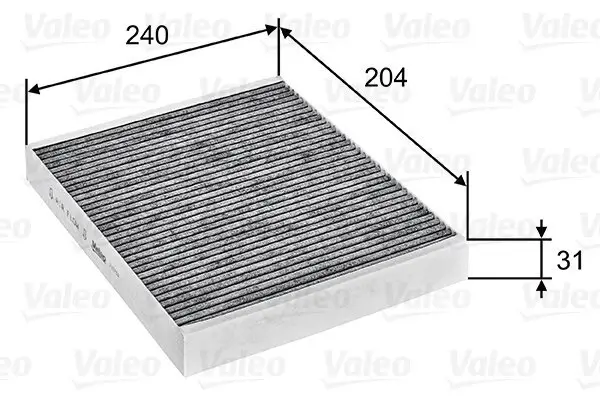 Filter, Innenraumluft VALEO 715752