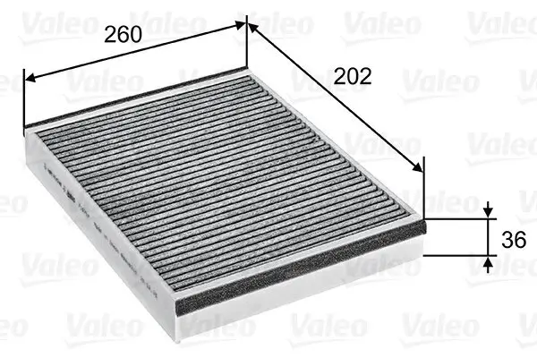 Filter, Innenraumluft VALEO 715757