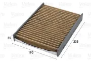 Filter, Innenraumluft VALEO 701004