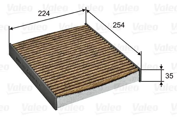 Filter, Innenraumluft VALEO 701029