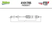 Seilzug, Kupplungsbetätigung VALEO 4101705