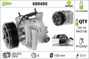 Kompressor, Klimaanlage 12 V VALEO 699495