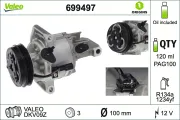 Kompressor, Klimaanlage 12 V VALEO 699497