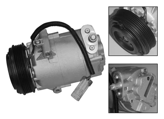 Kompressor, Klimaanlage 12 V VALEO 699748 Bild Kompressor, Klimaanlage 12 V VALEO 699748