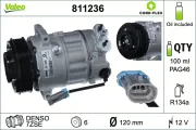 Kompressor, Klimaanlage 12 V VALEO 811236