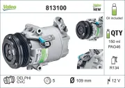 Kompressor, Klimaanlage 12 V VALEO 813100