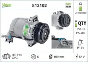 Kompressor, Klimaanlage 12 V VALEO 813102