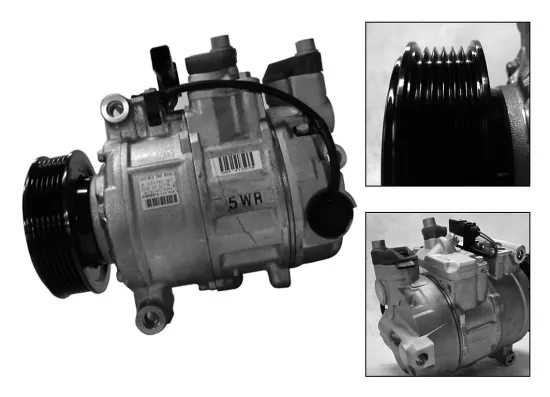 Kompressor, Klimaanlage 12 V VALEO 813150 Bild Kompressor, Klimaanlage 12 V VALEO 813150