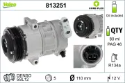 Kompressor, Klimaanlage 12 V VALEO 813251