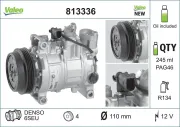 Kompressor, Klimaanlage 12 V VALEO 813336