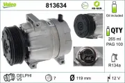 Kompressor, Klimaanlage 12 V VALEO 813634