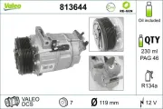 Kompressor, Klimaanlage 12 V VALEO 813644