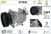 Kompressor, Klimaanlage 12 V VALEO 813932