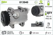 Kompressor, Klimaanlage 12 V VALEO 813940