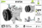 Kompressor, Klimaanlage VALEO 814724