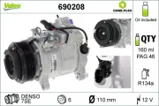 Kompressor, Klimaanlage 12 V VALEO 690208